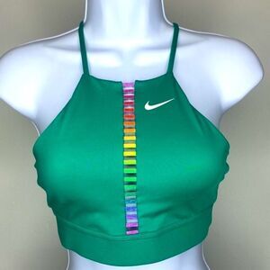 Green NIKE sports bra size S (small) from NIKE DRI-FIT